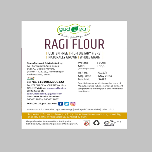Ragi Flour - Gulten free - Image 2