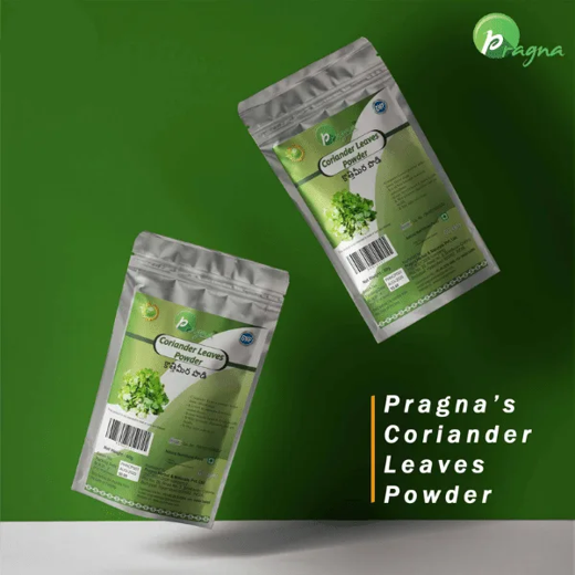 Pragna Coriander leaf powder is 100% pure and natural. FIGHTS INFECTIONS: The antimicrobial compounds in coriander helps fight certain infections and foodborne illnesses. - Image 2
