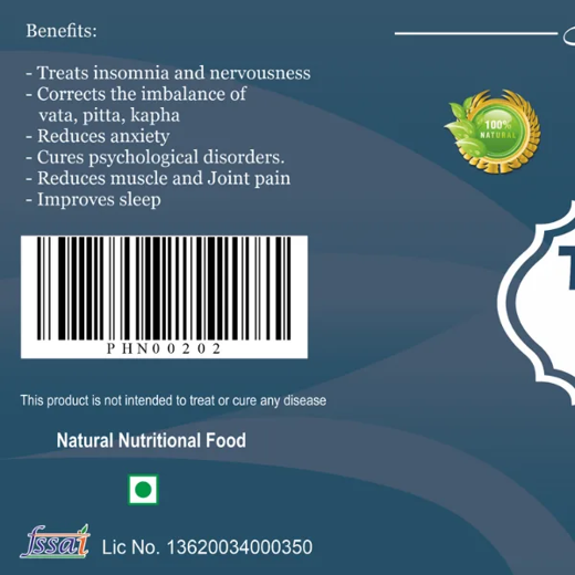 Pragna Tagargat Powder has calming and anxiolytic effects, it helps to reduce anxiety and improve sleep by relaxing the central nervous system. - Image 4