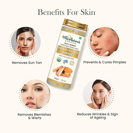 Natural Herbal Organic Sandal Chandan Powder - Image 4