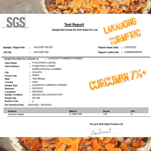 Curcumin Lakadong Turmeric 400gms and Bay Leaves Handpicked & Stem cut (20 grams) - Image 4