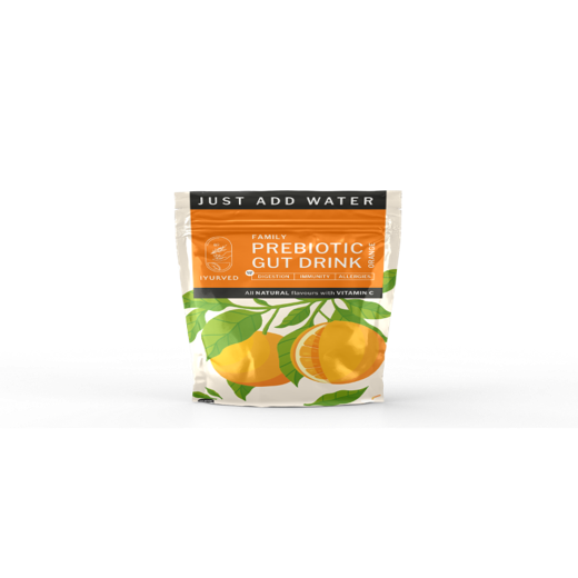 Family Prebiotic Gut Drink Powder Orange - Image 3