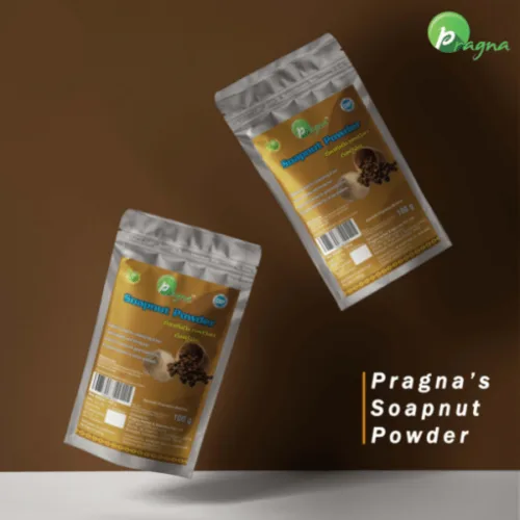 Pragna Soapnut Powder is 100% pure and natural. . The natural surfactant saponin in reetha plant offers foaming properties and soapy texture which helps in clearing dirt, dust and oil in the hair - Image 2