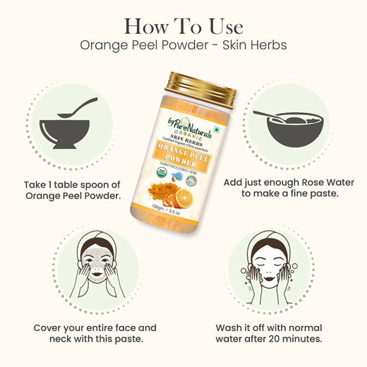 Natural Herbal Organic Orange Peel Powder - Image 3