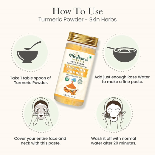 Natural Herbal Organic Turmeric Powder - Image 3