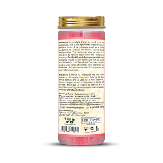 Organic Natural Herbal Hibiscus Flower Powder - Image 2
